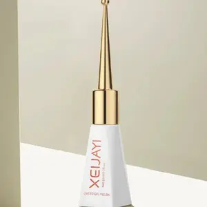 Mirror Silver Chrome Gel - High Gloss Metallic Liquid Chrome Polish