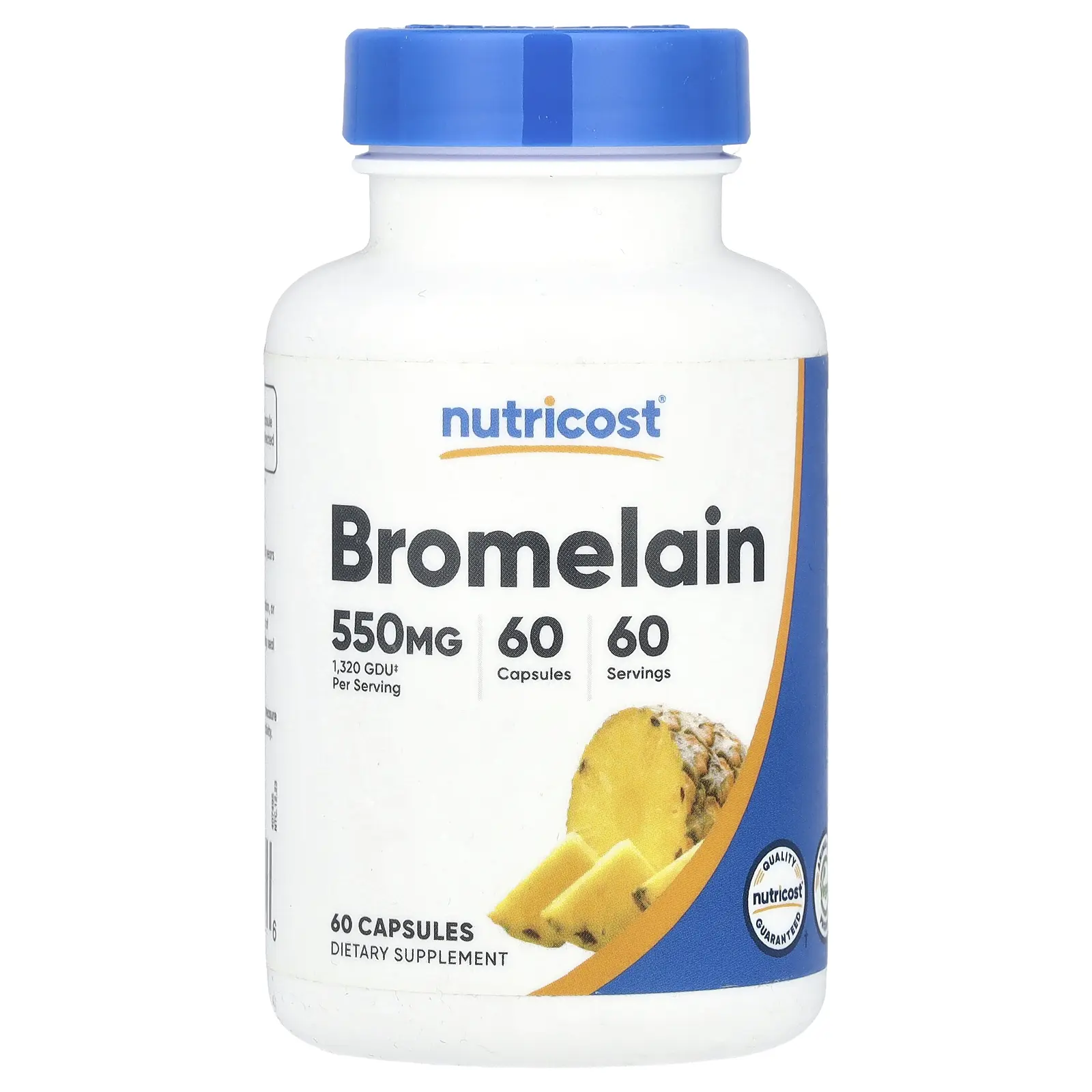 Nutricost Bromelain, 550 mg , 60 Capsules