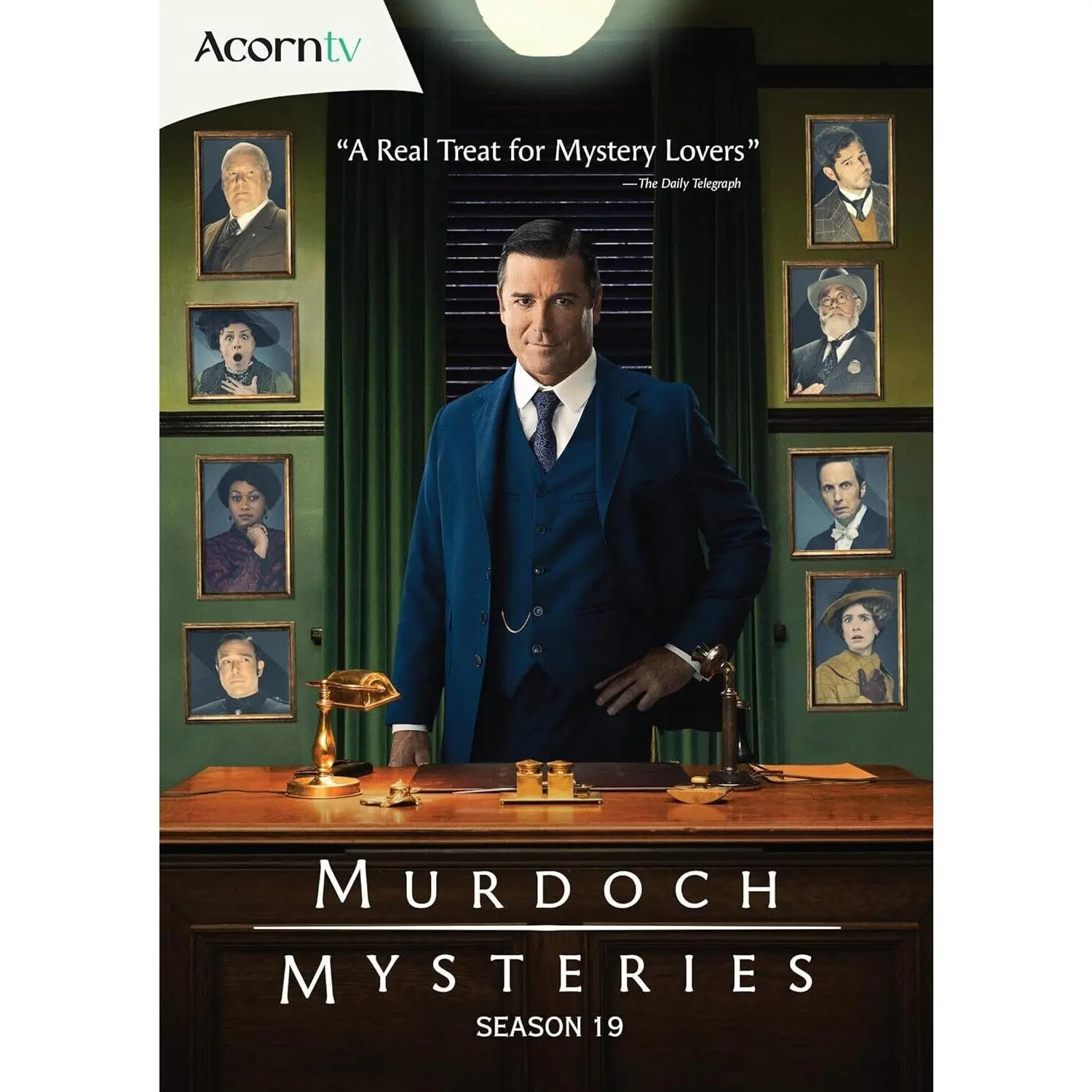 Murdoch Mysteries: Season 19  [DVD Video Disc] Boxed Set, Sign Language