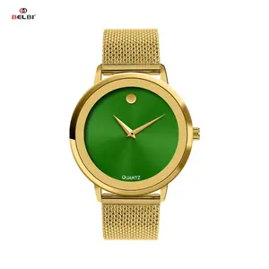 Ladies' luxurious gold watch - Swiss quartz movement, 3 ATM water resistance, luxurious wristwatch - specially designed for an elegant lifestyle, the perfect gift for her