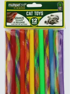 Crazy Kitty Straws 12pk