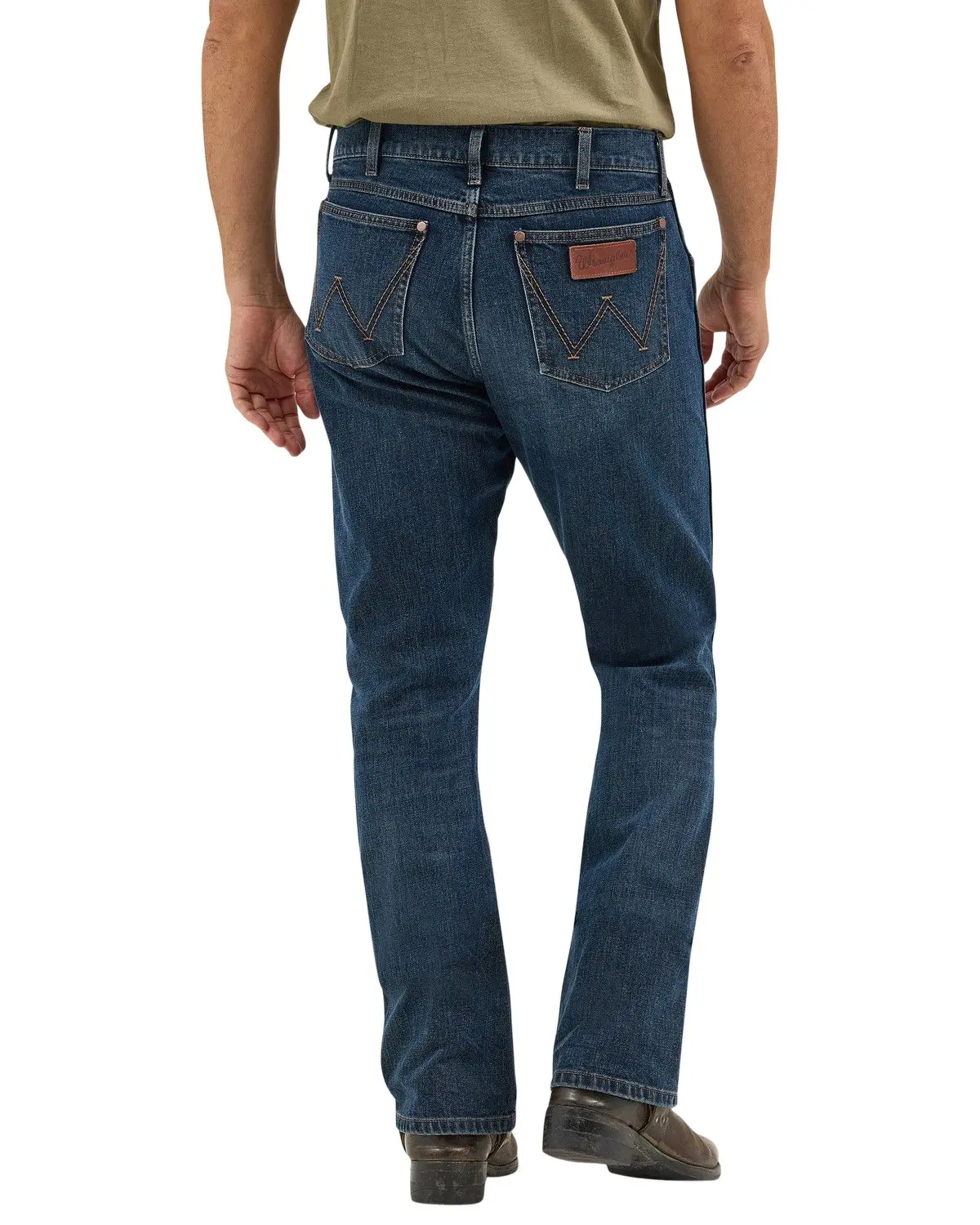 Wrangler Men's Retro 77Mwz Oakdale Slim Bootcut Stretch Denim Jeans - 112367574