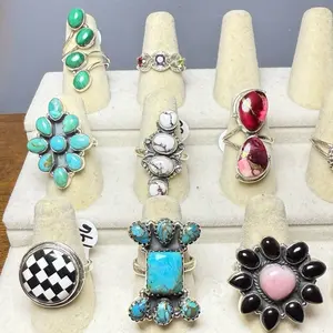 925 Solid Sterling Silver Adjustable Rings