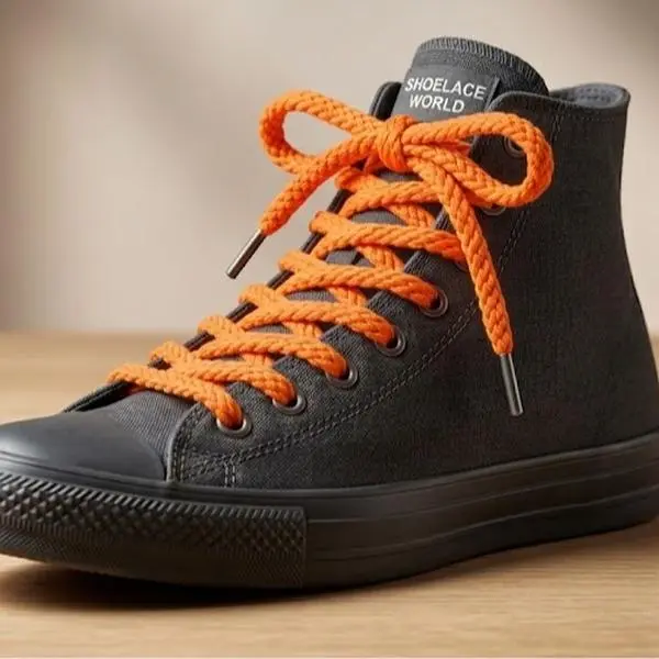 Thin Braided Rope Shoelaces