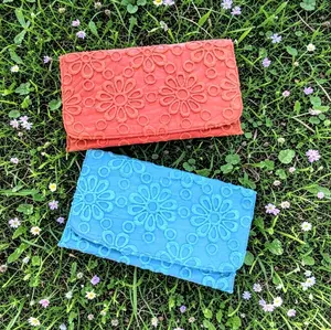 Doily Print clutch bag NO RETURNS