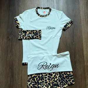 Cheetah Print Headband Set