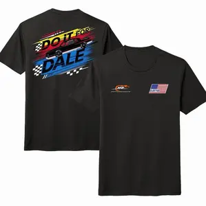Cleetus McFarland Do It For Dale T-Shirt, JR Motorsports Tee, Black Tri Blend Shirt, Racing Lifestyle Gear