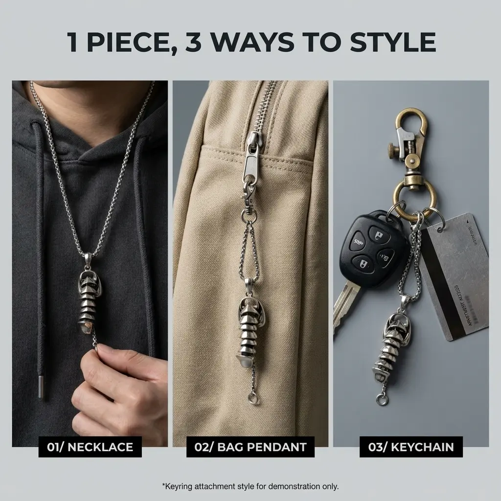 2026 New Style Novel and Funny Necklaces, Adult Necklaces, Pendants, Suitable for Friend Gatherings and Holiday Gift-Giving, Can Be Worn as Necklaces, DIY Keychains and Schoolbags,GAG gift