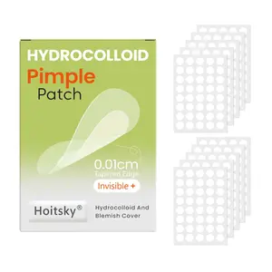 400pcs Transparent Acne Patches, Fragrance-Free & Alcohol-Free, Waterproof & Skin-Friendly, Day & Night Use, Single Pack