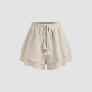 Cider Double Layered Baggy Pull-On Shorts SwimWeek
