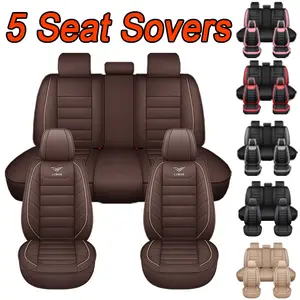 Luxury Car Seat in PU Leather - Premium Design for Enhanced Comfort and Style - Easy Installation for Various Car Models