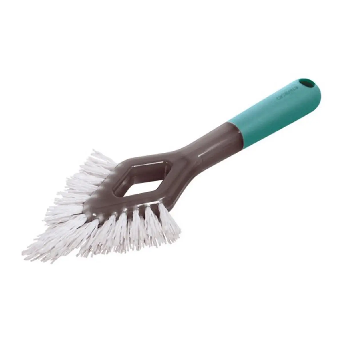 Smart Scrub Heavy-Duty Grout Cleaning Scrubber, Model 15933, Plastic Brush for Shower & Stove Tops, 10x3.5x1 in.