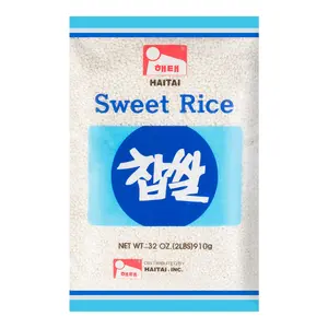 HAITAI Premium Korean Sweet Rice Cake Mochi 910g - Authentic Glutinous Rice for Tteokbokki, Desserts & Festivals