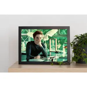 Funny Bathroom Poster, Edward Smell Stinky Face Poster, The Twilight Saga Movies Poster, Modern Artwork for Living Room Dorm Wall Home Decoration