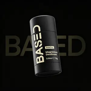 BASED High Performance Deodorant, Aluminum Free Formula, All Day Long Lasting Odor Control