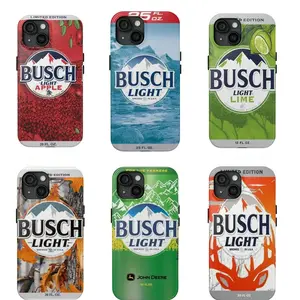 Busch Light Beers Phone Case, Busch Light Apple/Farmer Full Edition For iPhone 17 16 15 14 13 12 11 X And Samsung S26 25 24 23 22