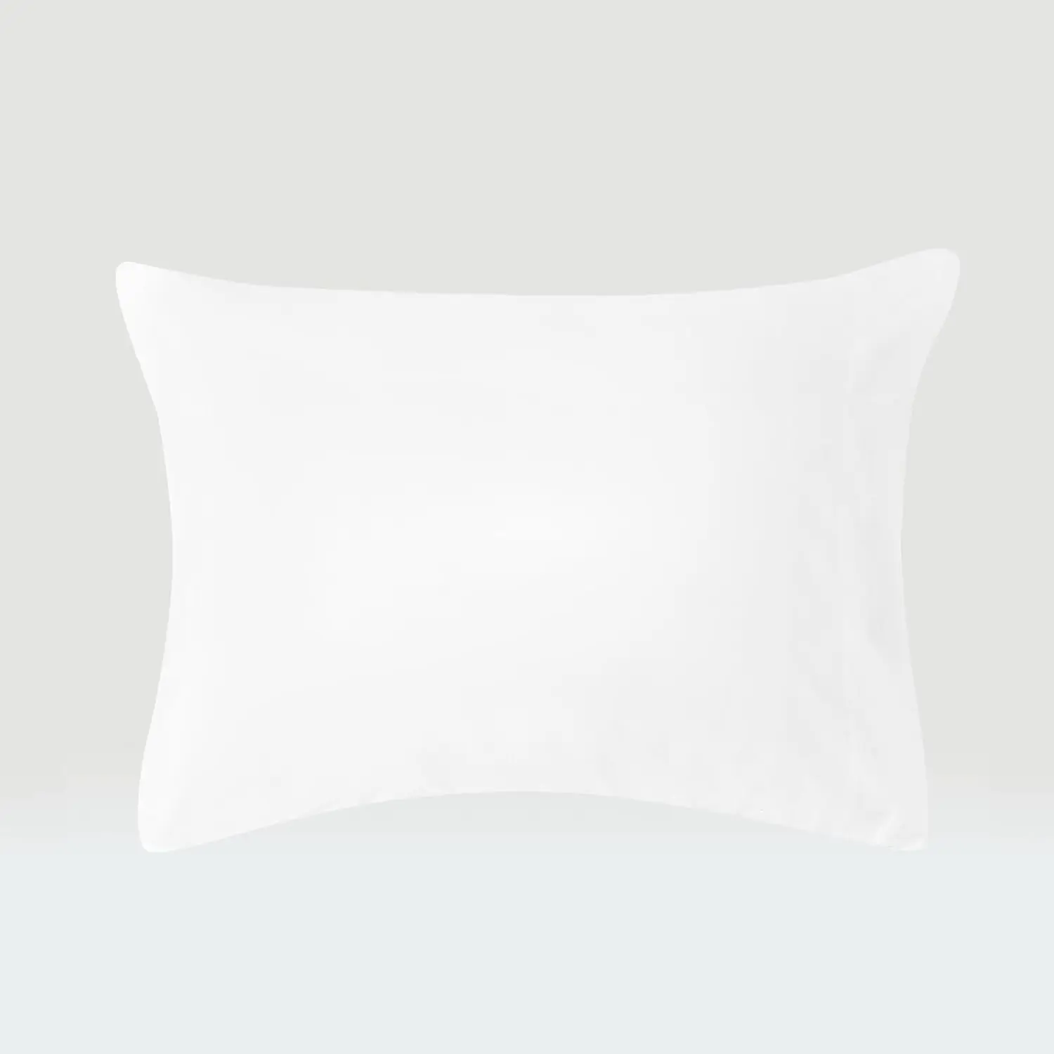 Long Staple Cotton Pillowcase Set, Soft Sateen Weave Cotton, Smooth, Breathable, Hotel Comfort, Durable, 2-Pack, Envelope Closure (, Snow)
