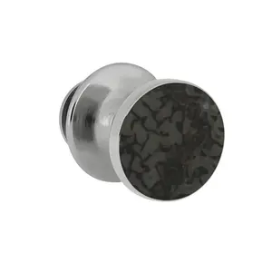 Premium Dinosaur Bone Tie Tack in Silver