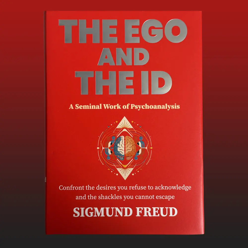 The Ego and the Id: A Seminal Work of Psychoanalysis, Face Your Desires, Masterpiece by Sigmund Freud, Hardcover with Sprayed Edges