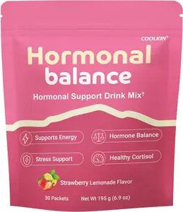 Female Hormone Balance, Energy Support, Powder Supplement, 30 bags  Vitamin Dietary Optimum