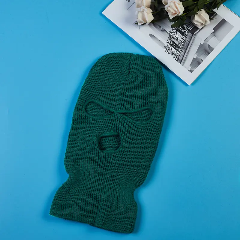 Three hole peacock green