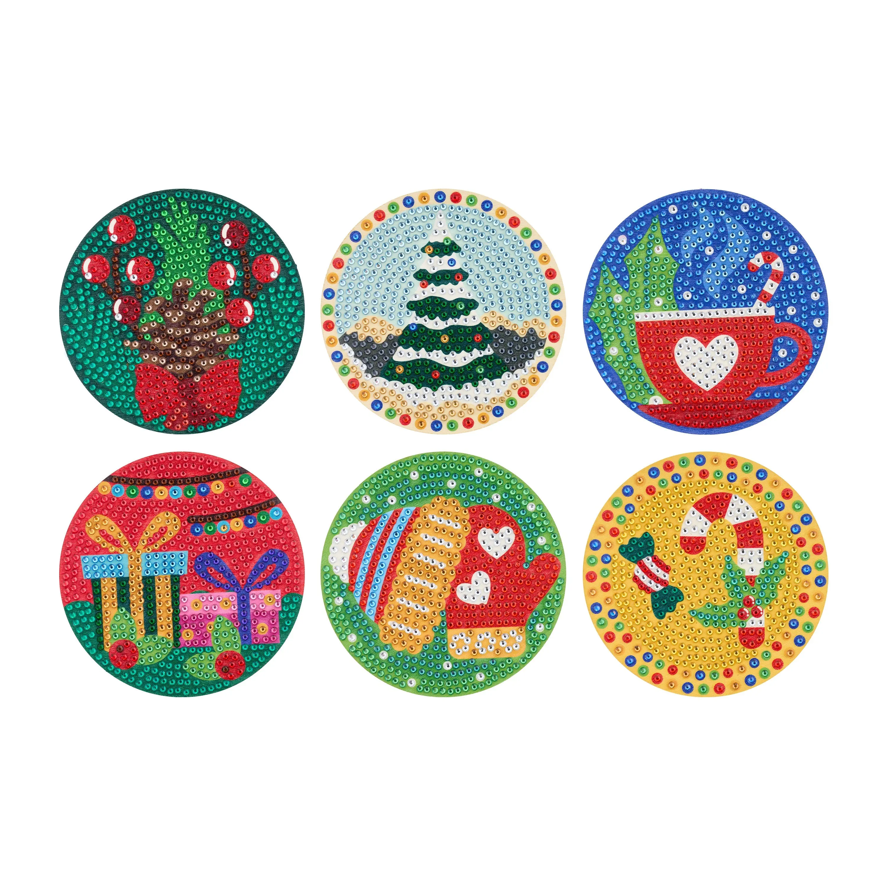Coasters - Christmas Merry & Bright