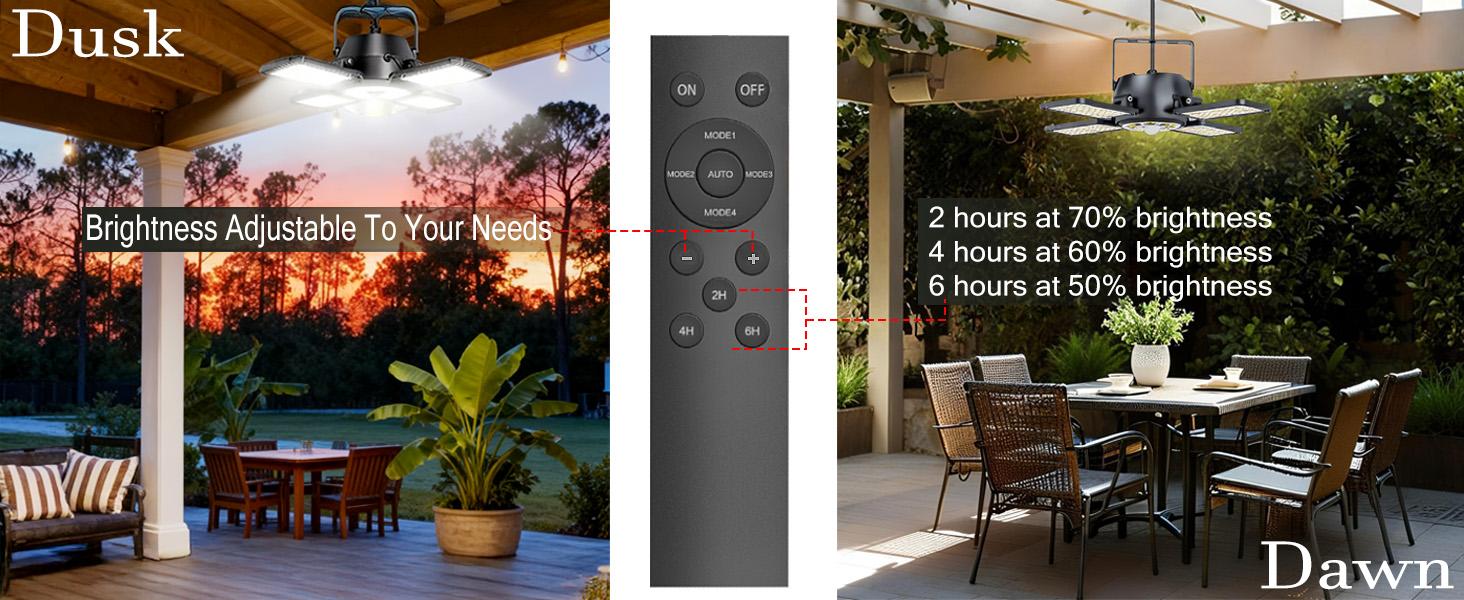 ISUNEMA Solar Shed Light Outdoor Indoor Upgrade 1200LM 174LED 4 and 1 Heads Motion Sensor Pendant Light, Solar Lights with 5 Lighting Modes Remote Control IP65 Waterproof for Barn Patio Gazebo Shop ISUNEMA Solar Shed Light Outdoor Indoor Upgrade 1200LM 174LED 4 and 1 Heads Motion Sensor Pendant Light, Solar Lights with 5 Lighting Modes Remote Control IP65 Waterproof for Barn Patio Gazebo Shop