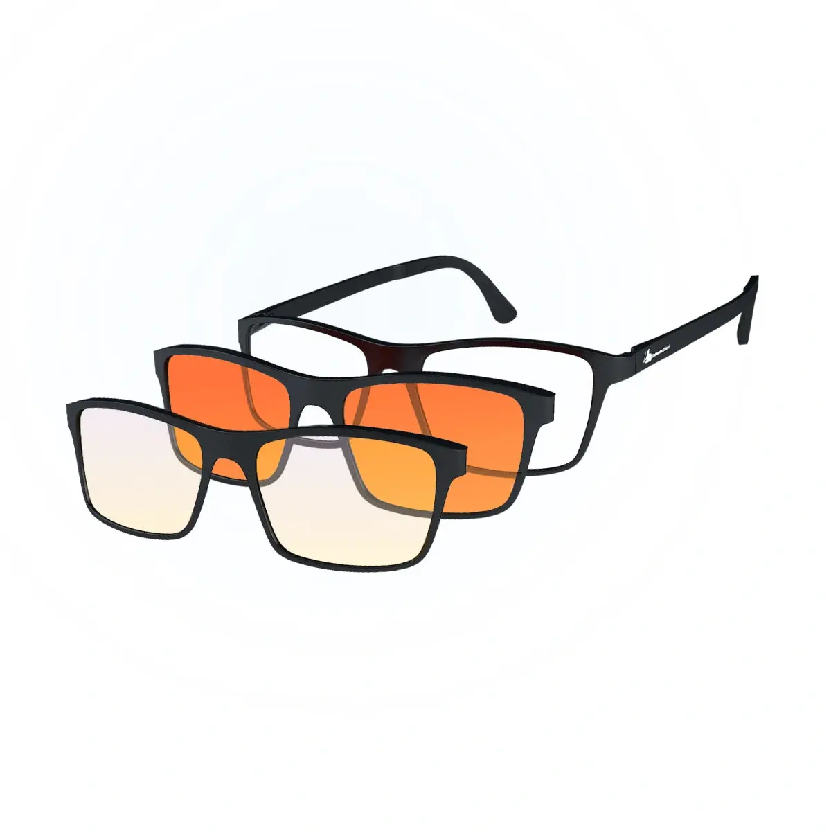 Versa Blue Light Blocking Glasses – with Interchangeable 50% and 99% Blocking Lenses