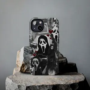 GhostFace Phone Cases | Horror Gift for Halloween, Durable Protector, Scream Design, Cell Phone Accessories