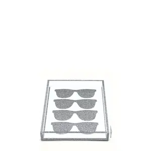 Acrylic Eye Glasses Tray 7x9"