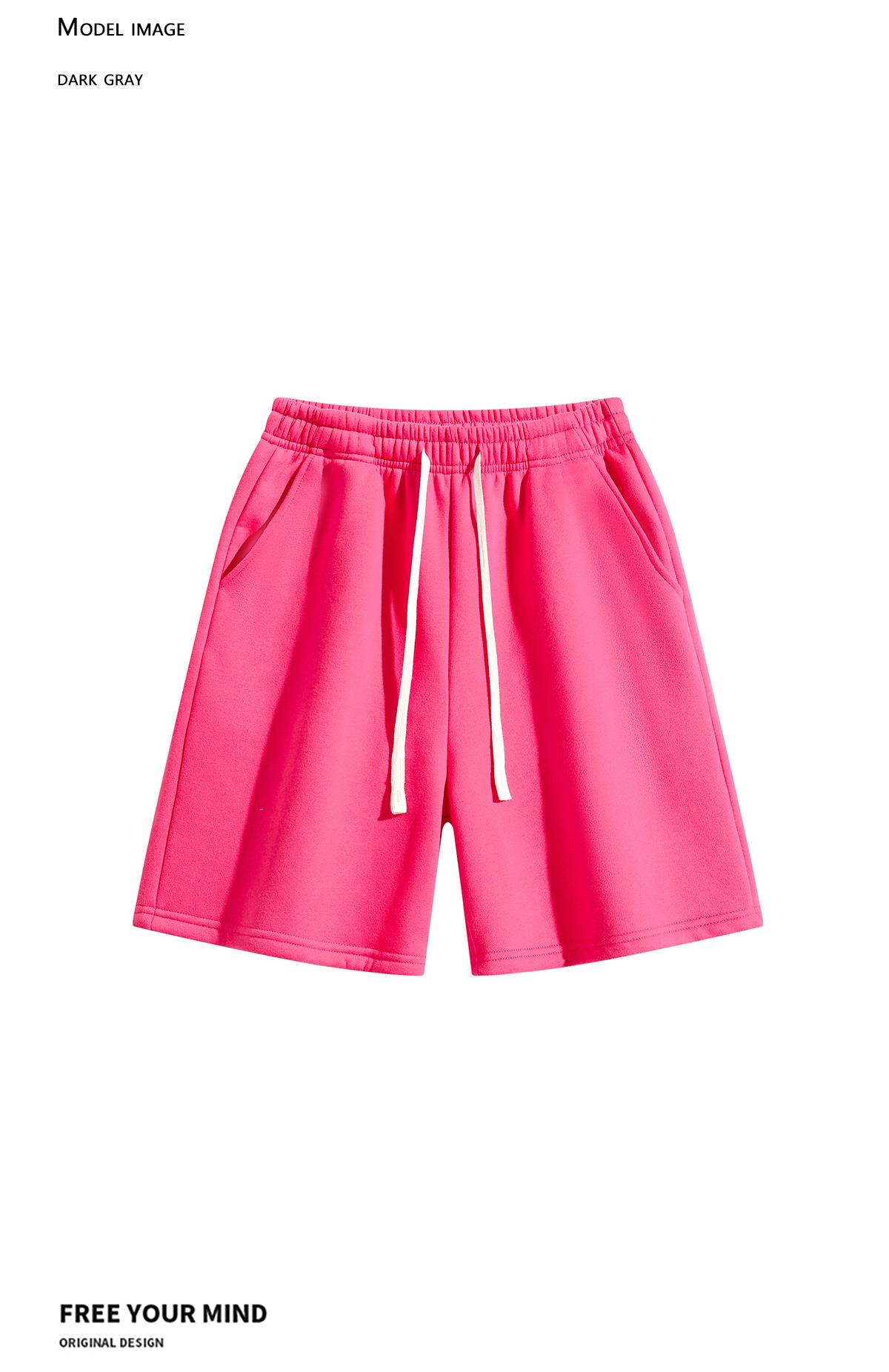 3-Pack Men's Shorts: Men's shorts, men's mid-thigh shorts, men's cotton shorts. Loose straight fit with an elastic drawstring waist; contains 40% cotton. Soft, skin-friendly solid-color casual shorts—suitable for home wear, walking around, workouts/runnin