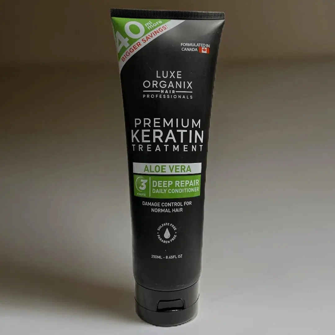 LUXE ORGANIX Keratin Aloe Vera Hair Conditioner Treatment 250ML BUY 1 GET 1 FREE