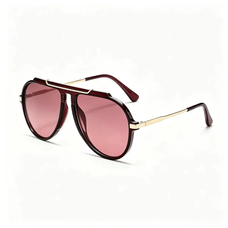 1 Pcs Wine Red Frame - Wine Red Lens