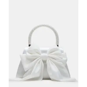 Steve Madden COSETTE BAG WHITE SATIN