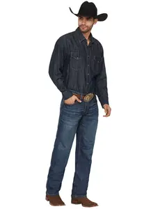 Ariat Men's Men'S M3 Newton Jesse Medium Wash Relaxed Straight Rigid - 10072946