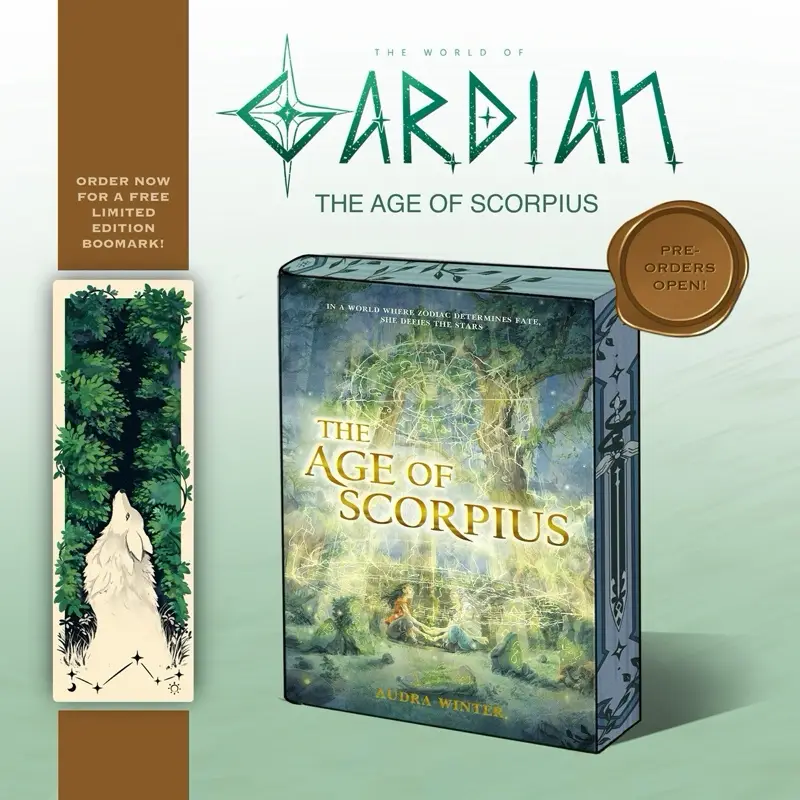 SPRING 2026 PAPERBACK PREORDER - THE AGE OF SCORPIUS Signed Limited Edition Paperback Copy