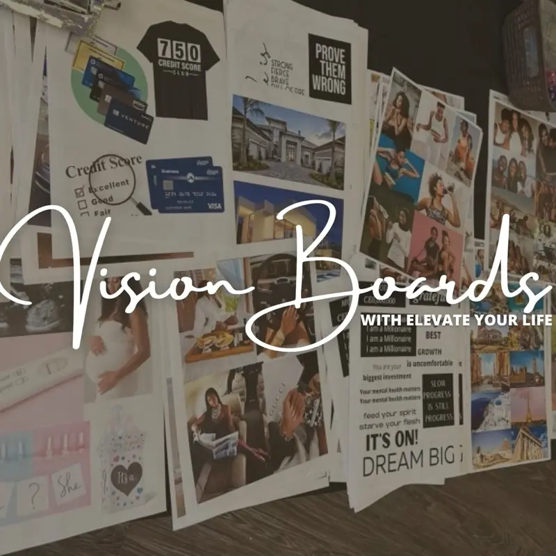 Elevate HER Life: Vision Board Printable Collection