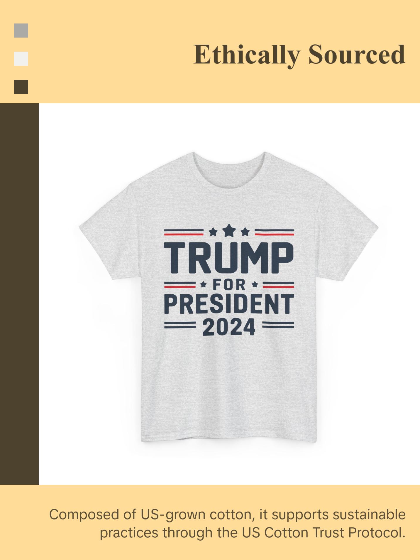 Trump for President - Unisex Heavy Cotton Tee
