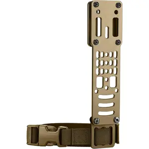 Drop Leg Holster Adapter Duty Belt Accessories for QLS Kit,Modular Holster Adapter with Thigh Strap Airsoft Tactical Police Gear
