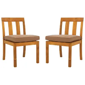 Safavieh Montford Teak Dining Chair