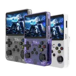 R36S Retro Video Handheld GameConsole Linux System 3.5 in lPs Scre Portable RetroGame Console, Gaming Room Portable 3D dual system handheld game console Preset 15000 games
