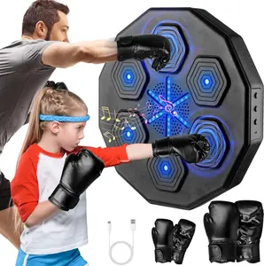 2025  Music Boxing Machine, Upgraded 2.0   Music Boxing Parent- , Wall-Mounted Exercise Equipment for  Exercise