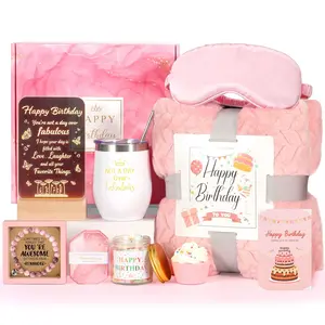 Birthday Gifts for Women,  Baskets for Women, Relaxing   Baskets Self Care Birthday Box,  Birthday  Set for Her,  , Sister, Mom, Wife, Daughter, Girlfriend