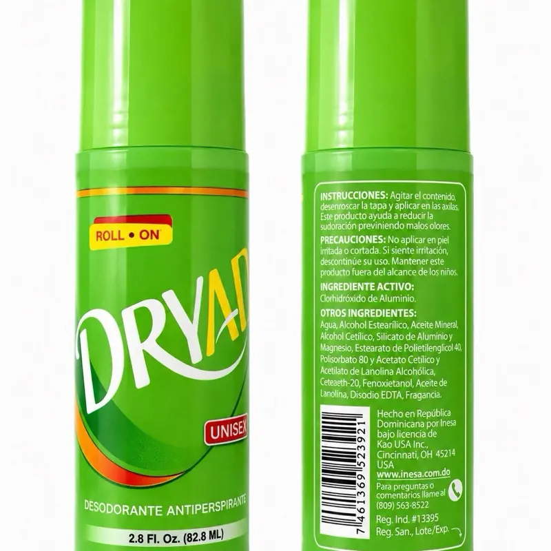 Dry All Unisex Roll-On Antiperspirant Deodorant – Long Lasting Protection, 2.8 fl oz (82.8 mL)