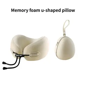 Travel and aircraft nap U-shaped memory cotton neck pillow