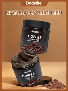 Bodylife Coffee Body Scrub 200g – Exfoliates & Revitalizes, Smooths Skin, Energizing Coffee Scent