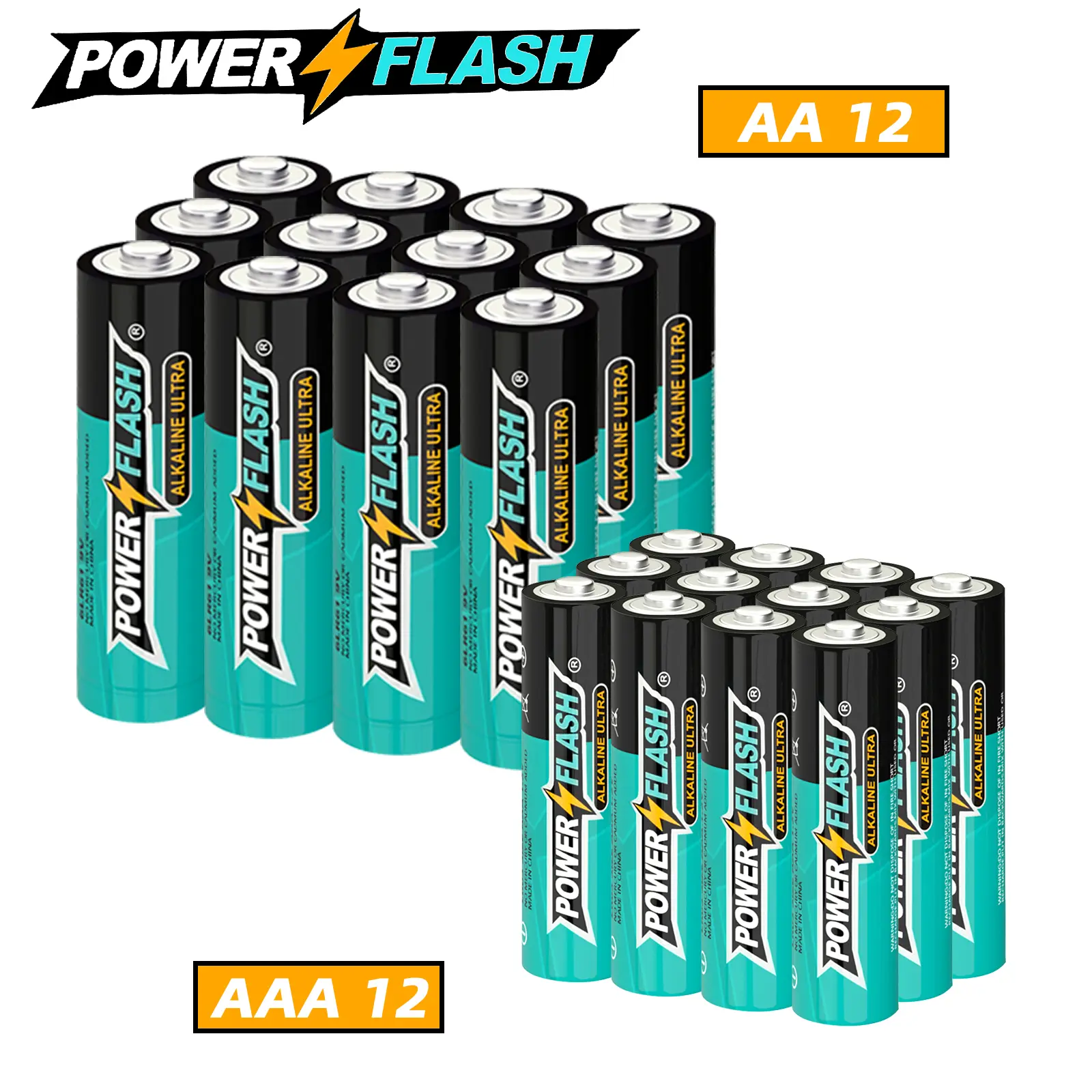 AA12 + AAA 12 Pack