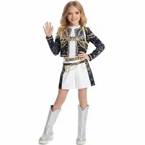 Soocosisx Girls Fashion Costume Set – 3-Piece Coordinated Outfit for Kids