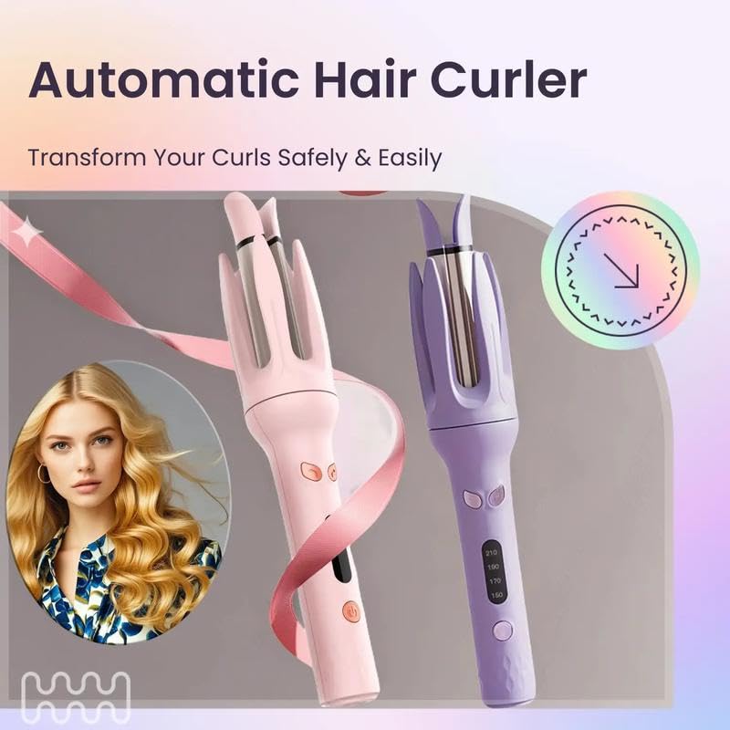 Mother'S Day Gift,Fully Automatic Electric Curling Stick 28mm LargeCurling Tool for Comfortable Hair Care,Festival-ready merch