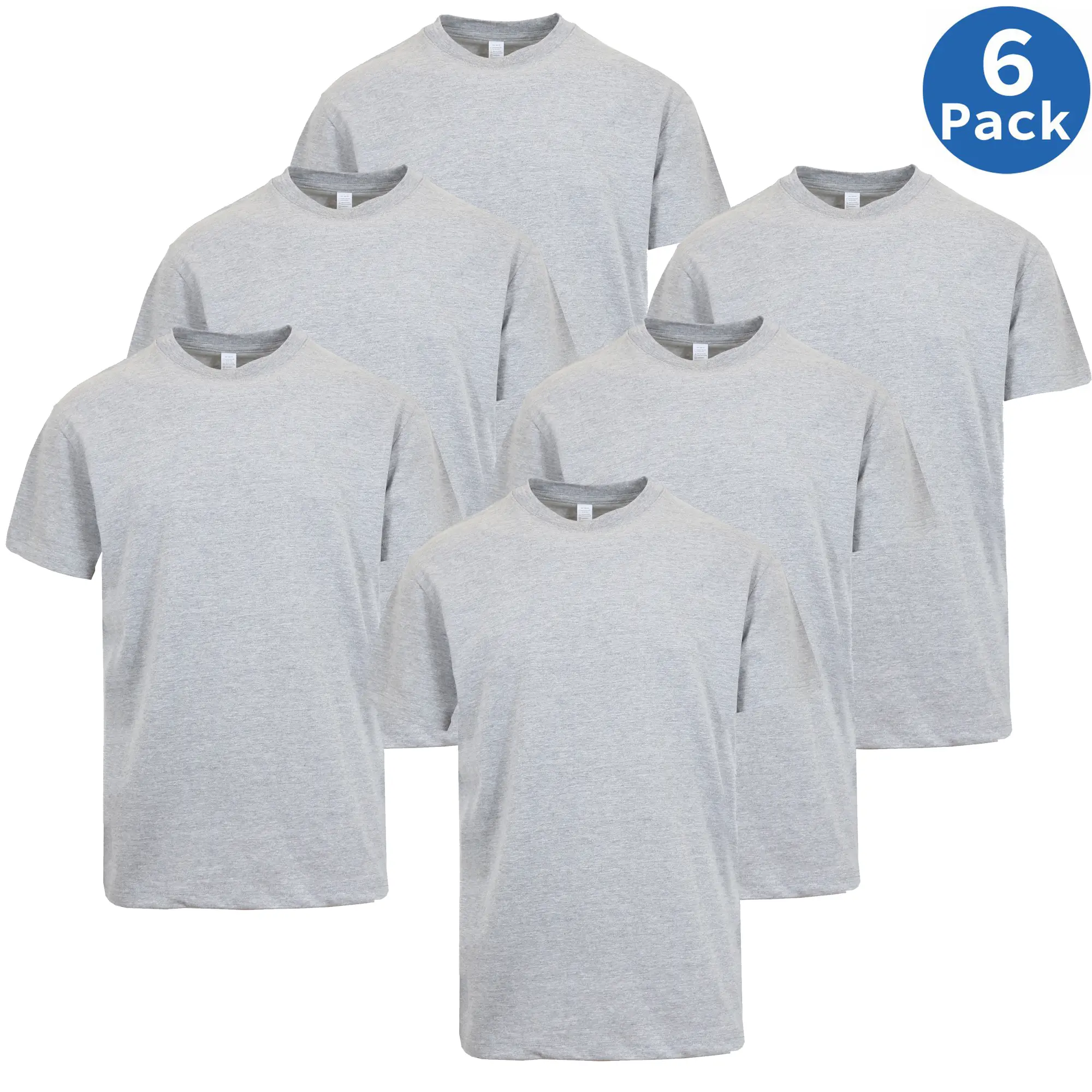 6-Pack Heather Grey
